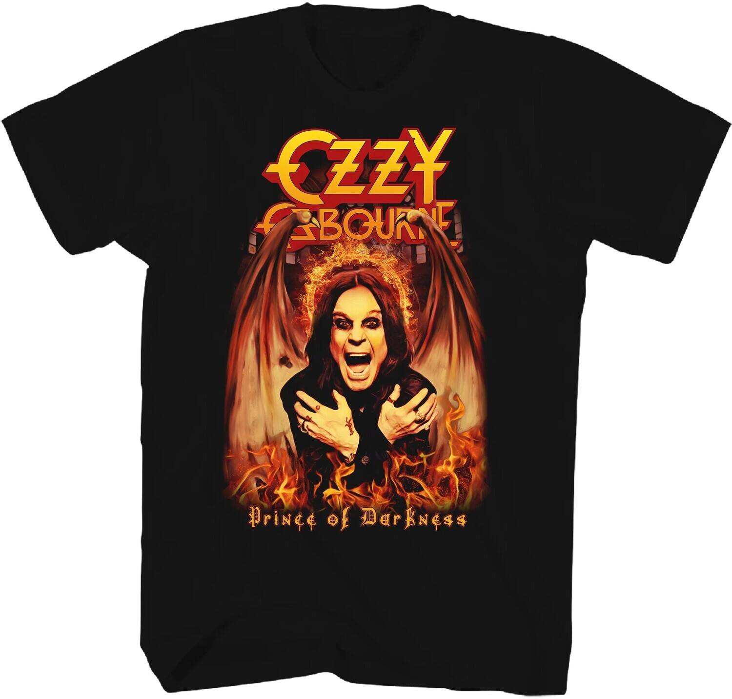 PopMarket - Ozzy Osbourne - Ozzy Osbourne - Prince of Darkness Demon Wings T-Shirt - 2XL Black TS0102OZZA5 - APPAREL - Multicolor