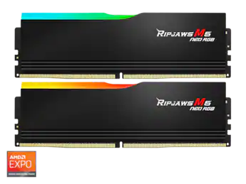 G.SKILL Ripjaws M5 Neo RGB Series 32GB (2 x 16GB) 288 Pin PC RAM G.SKILL Ripjaws M5 Neo RGB Series 32GB (2 x 16GB) 288 Pin PC RAM