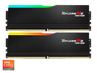 G.SKILL Ripjaws M5 Neo RGB Series 32GB (2 x 16GB) 288 Pin PC RAM G.SKILL Ripjaws M5 Neo RGB Series 32GB (2 x 16GB) 288 Pin PC RAM