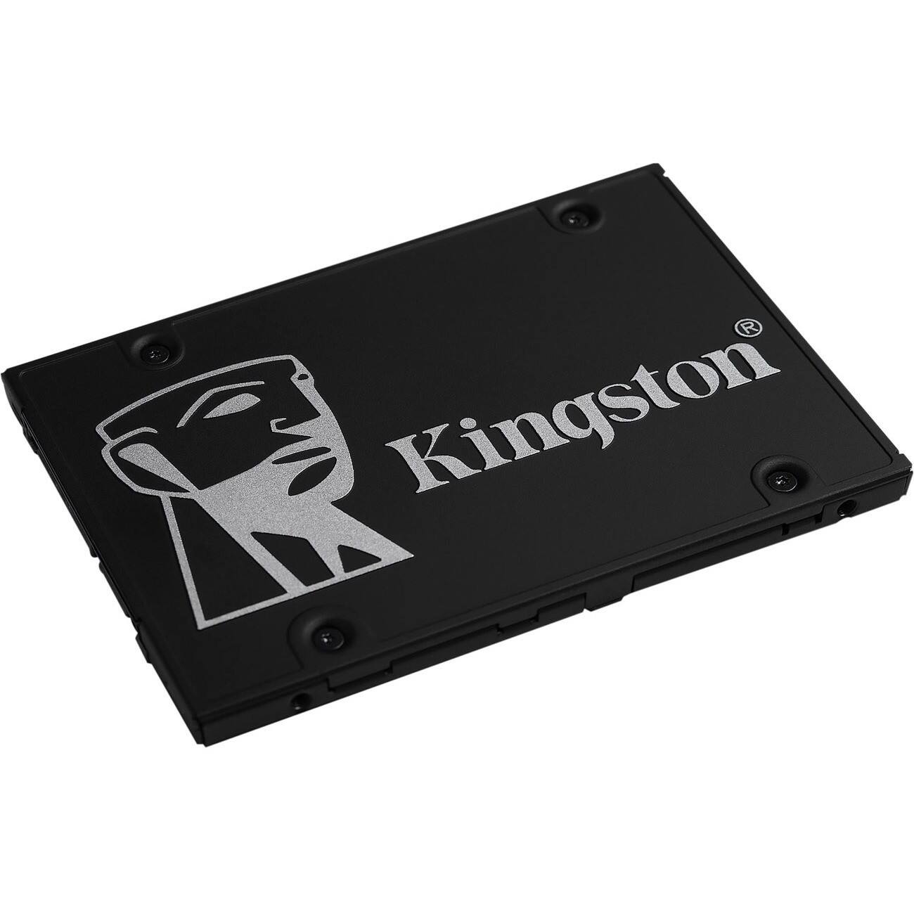 Left. Kingston - Kingston KC600 512 GB Solid State Drive - 2.5" Internal - SATA (SATA/600) - Desktop PC, Notebook Device Supported - 300.