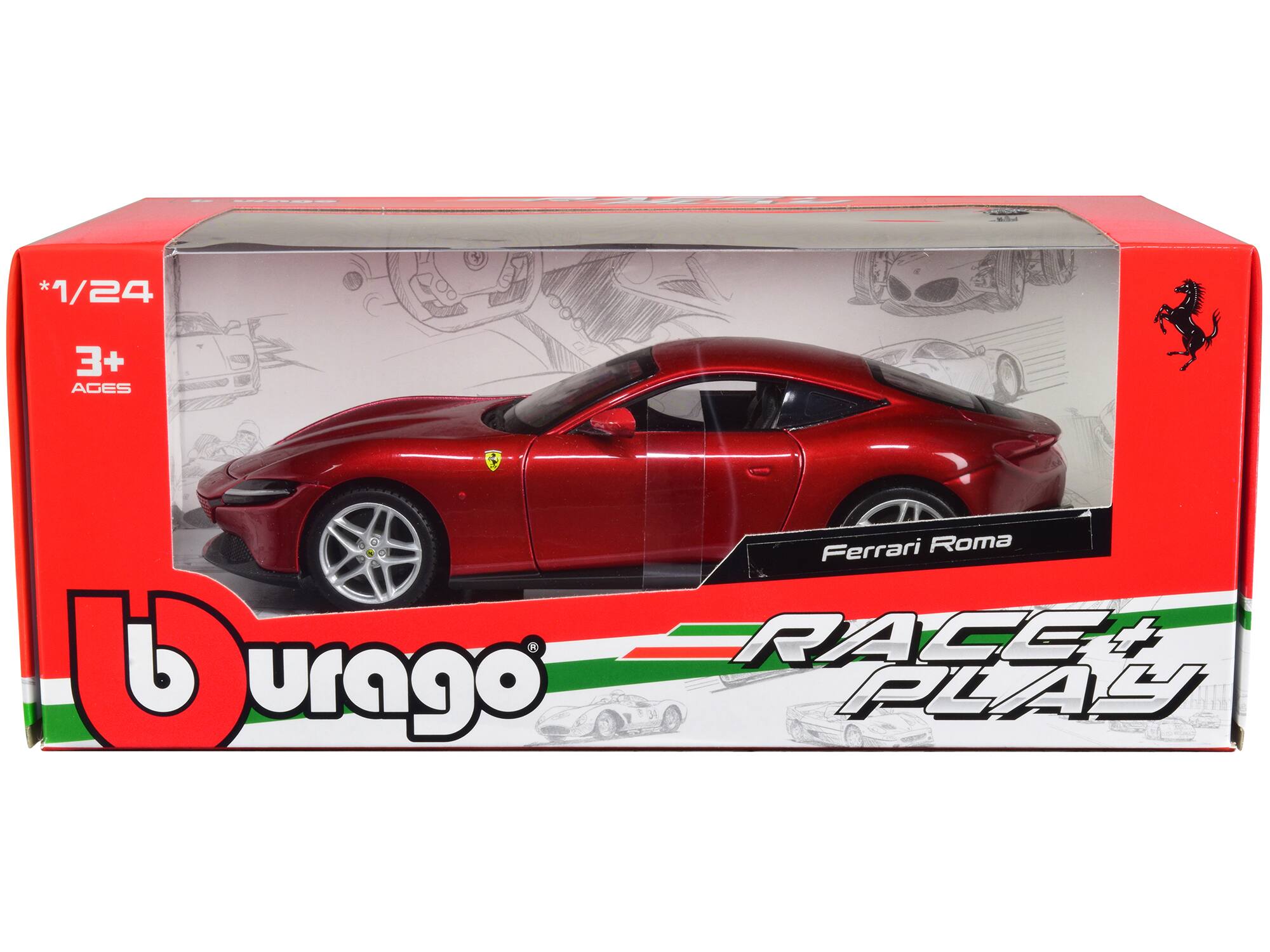 *1/24 3+ AGES Ferrari Roma RACE + PLAY
