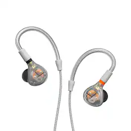 Beyerdynamic - DT 30 IE Professional in-Ear Monitors, Wired IEM for Musicians with 39 dB Passive Noise Isolation - Gray