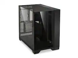 Lian Li - O11 Vision Black Aluminum / Steel / Tempered Glass ATX Mid Tower Computer Case ----- O11VX - Black