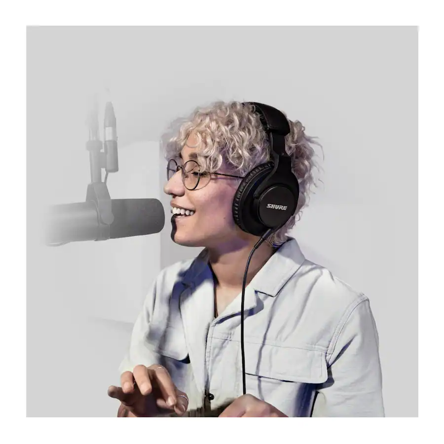 Fone De Ouvido Over-ear Shure Srh440a Preto | Parcelamento sem juros Fone De Ouvido Over-ear Shure Srh440a Preto | Parcelamento sem juros