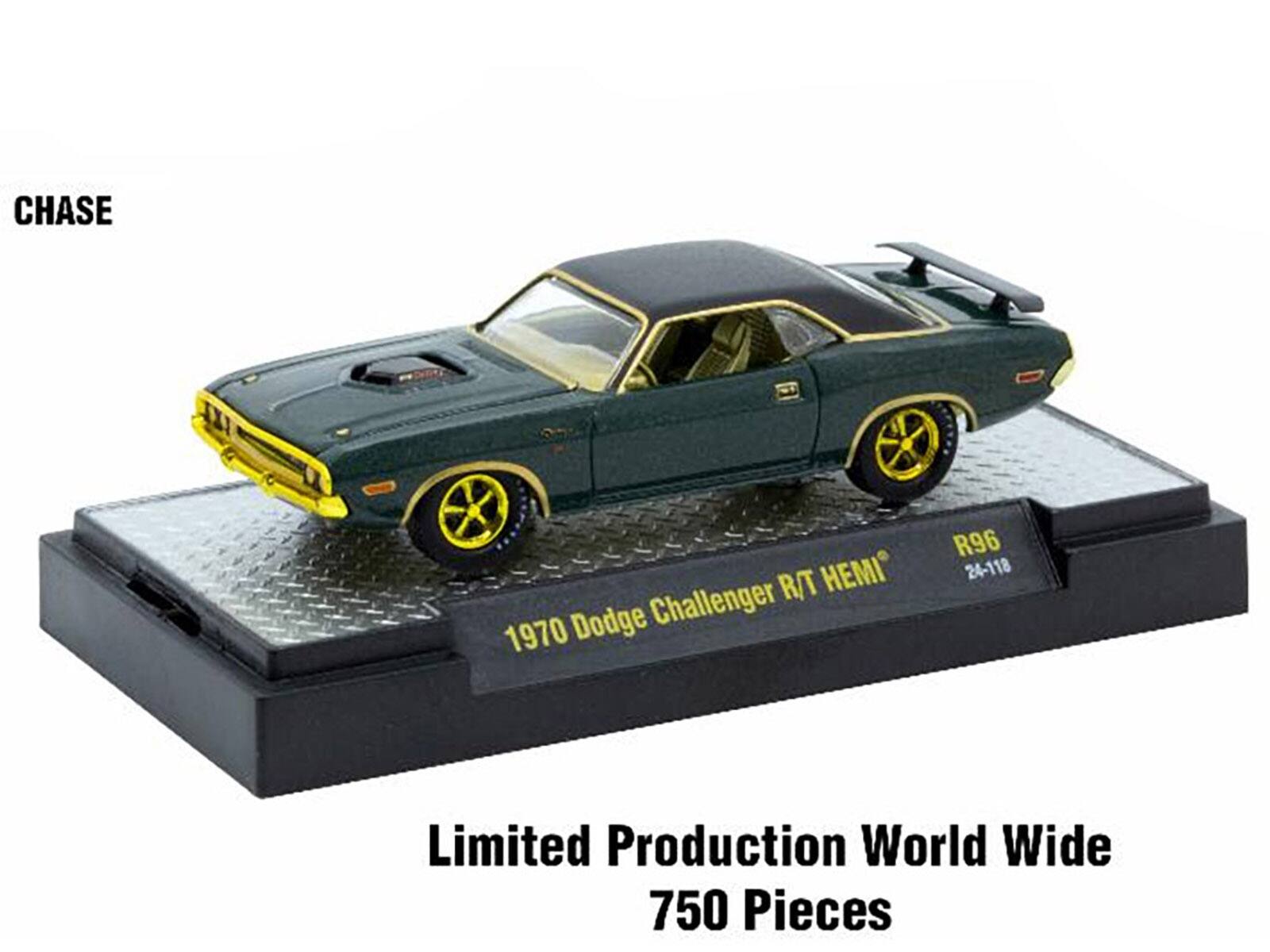 CHASE  
1970 Dodge Challenger R/T HEMI  
Limited Production World Wide  
750 Pieces