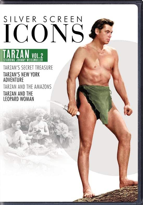 Front. Silver Screen Icons: Johnny Weissmuller as Tarzan, Volume 2 [DVD].