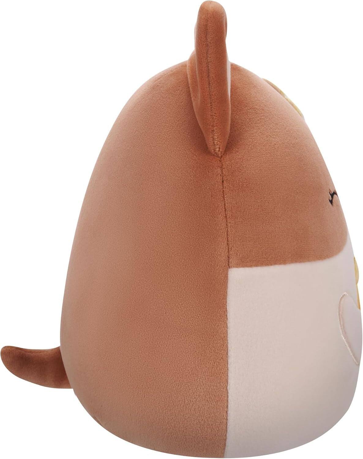 Alt View 5. Jazwares - Squishmallows Original : Regina the Corgi with Pineapple Drink & Flower - 7.5" Inch Plush.
