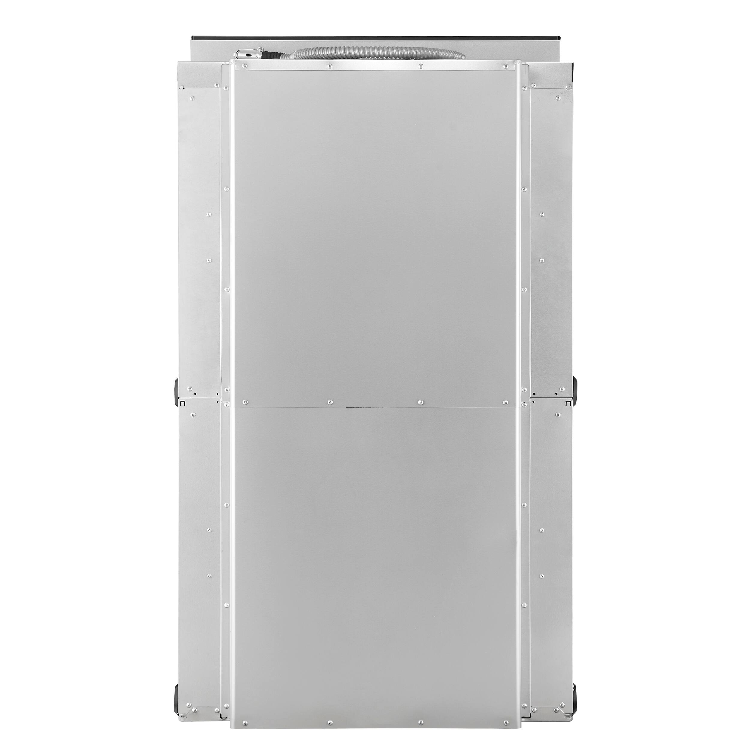 Back. Forno Appliances - Vomero 30" Electric Convection Double Wall Oven - Black.