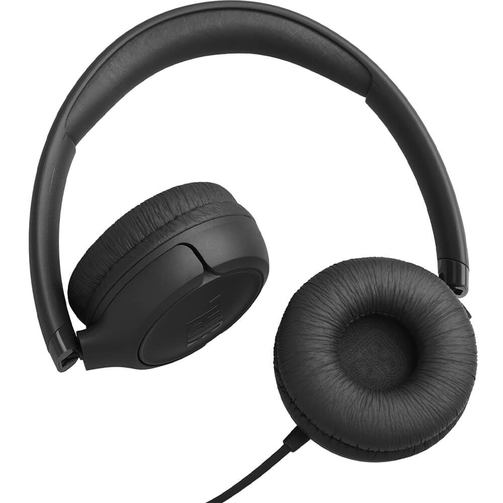 Alt View 6. JBL - Tune 530 Wired On-Ear Headphones - White.