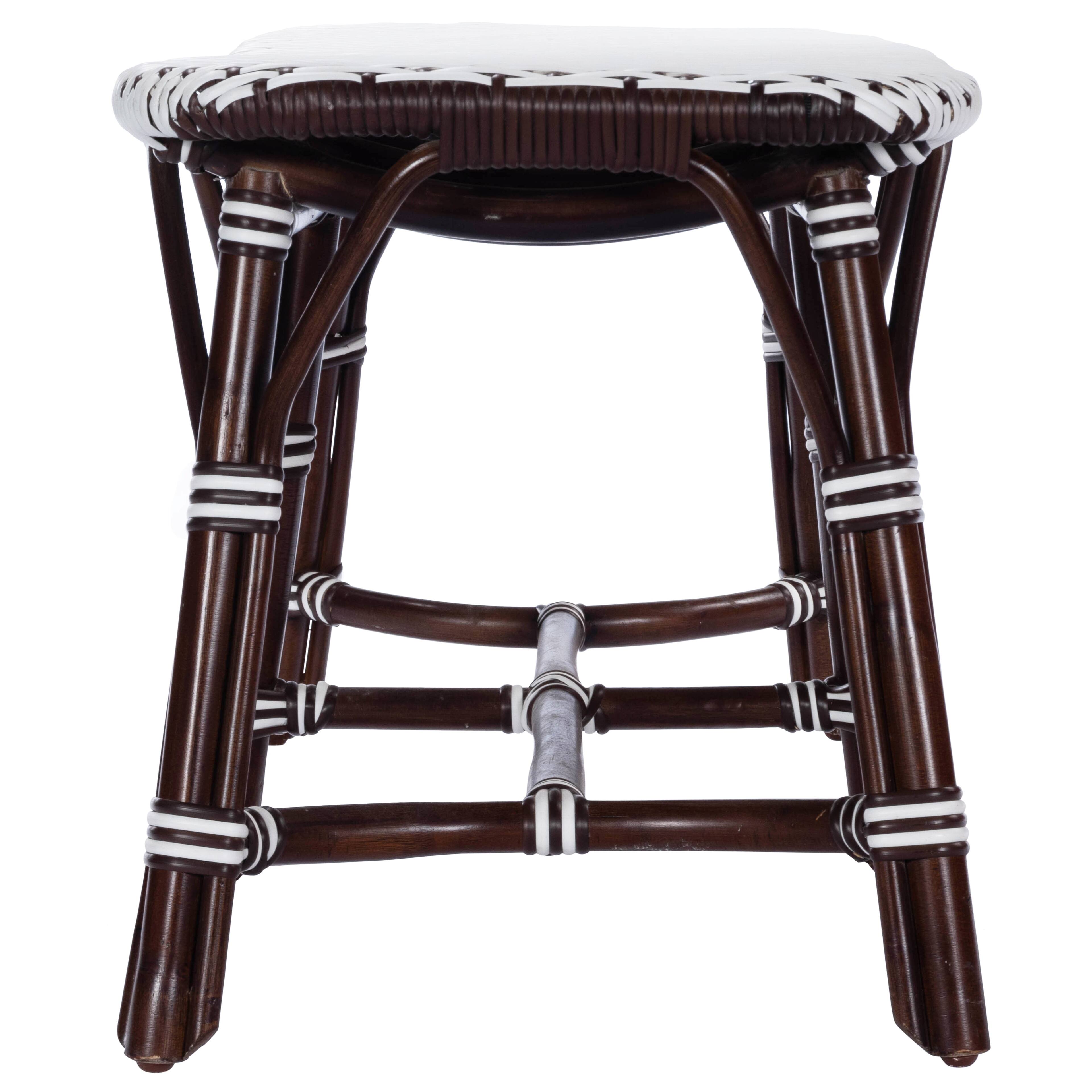 Alt View 6. Butler Specialty - Marcella Indoor-Outdoor 42.5 in. W Rectangular Rattan Backless Accent Bench - Dark Brown.