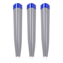 Unique Bargains - 3pcs Touch Infrared Screen Pen Whiteboard Optical Stylus Pens for Education Electronic Whiteboard Presentations - Grey & Blue