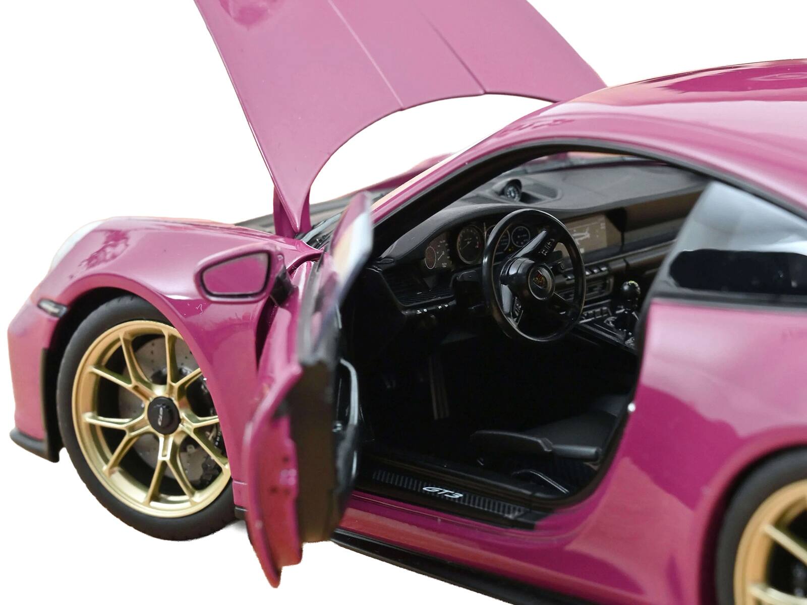 Alt View 3. Norev - 2021 Porsche 911 GT3 Ruby Star Neo 1/18 Diecast Model Car by Norev.