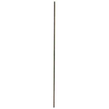 Front. BreeBe - Metal Dowel 18" - Black.