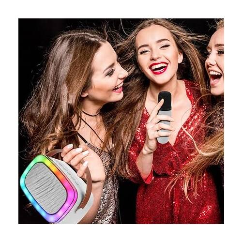 Back. Supersonic - IQ Sound IQ-908K Mini Karaoke Bluetooth Speaker with Wireless Microphone.