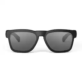 OhO sunshine - Smart Bluetooth Audio Sunglasses, Open-Ear Speakers, AI APP, 10-Hour Battery, UV400 Polarized - Black