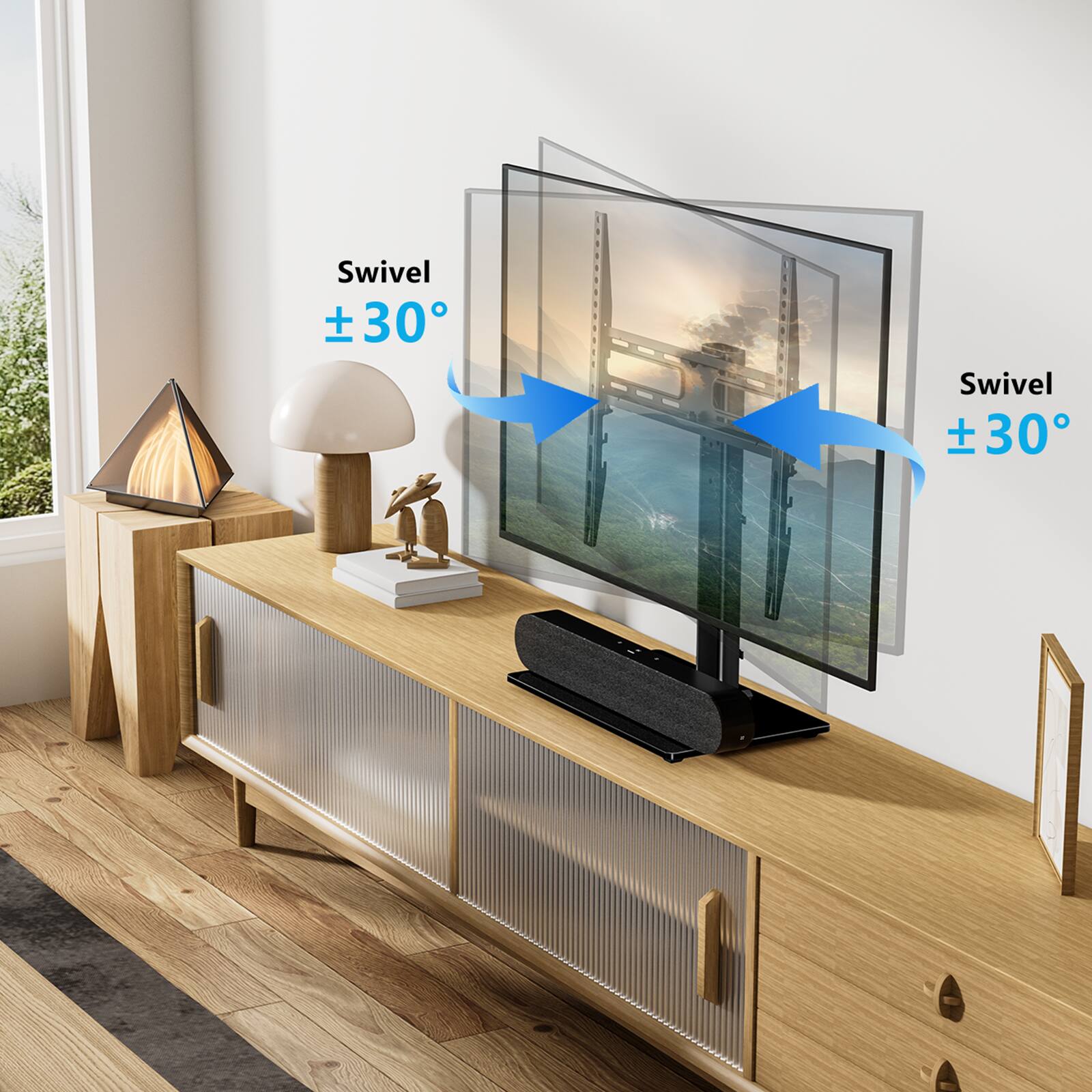 Swivel ±30°
Swivel ±30°