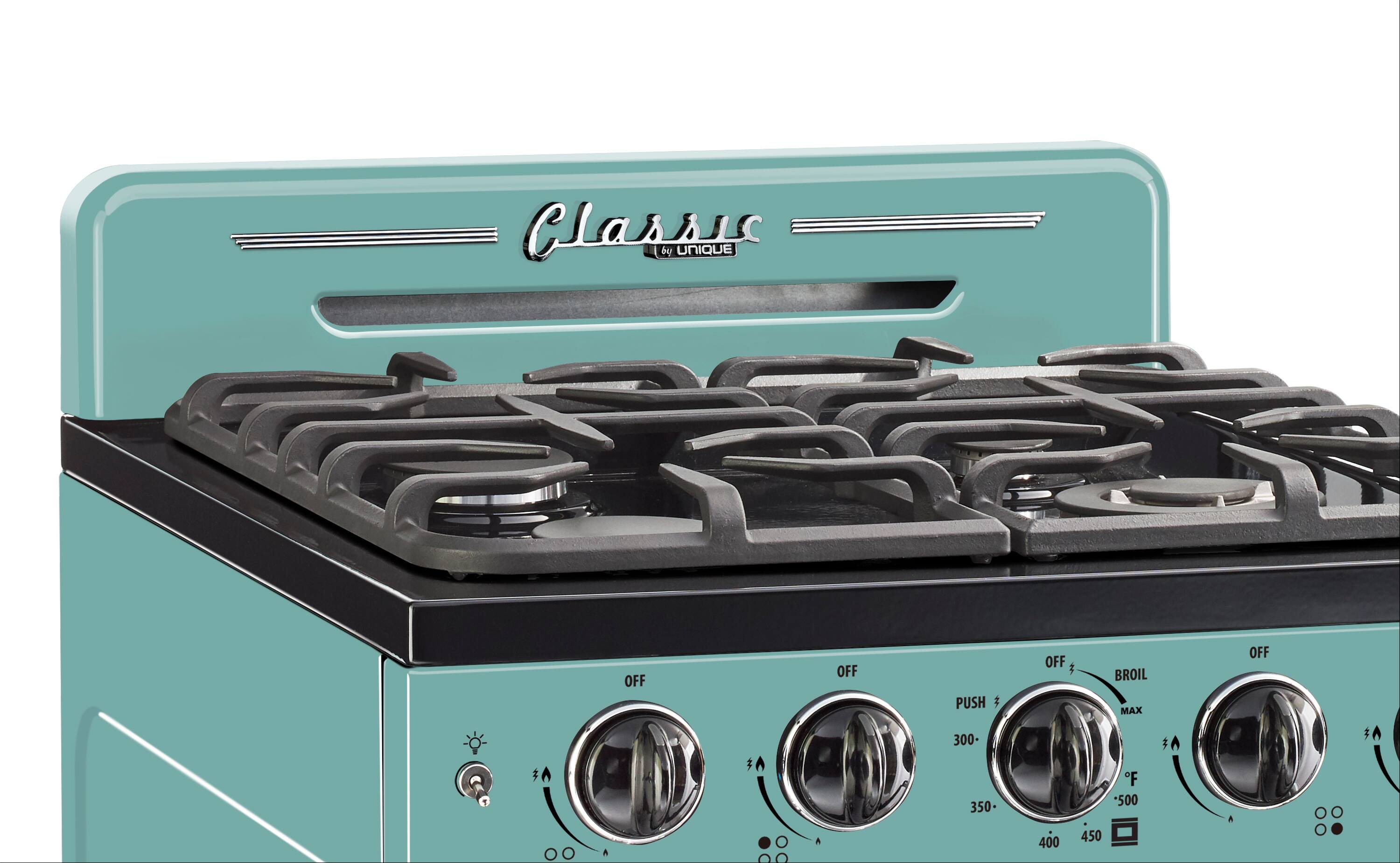 Classic by Unique Off Off Push Off Broil Max Off 300+ 350 400 450 F 500 A