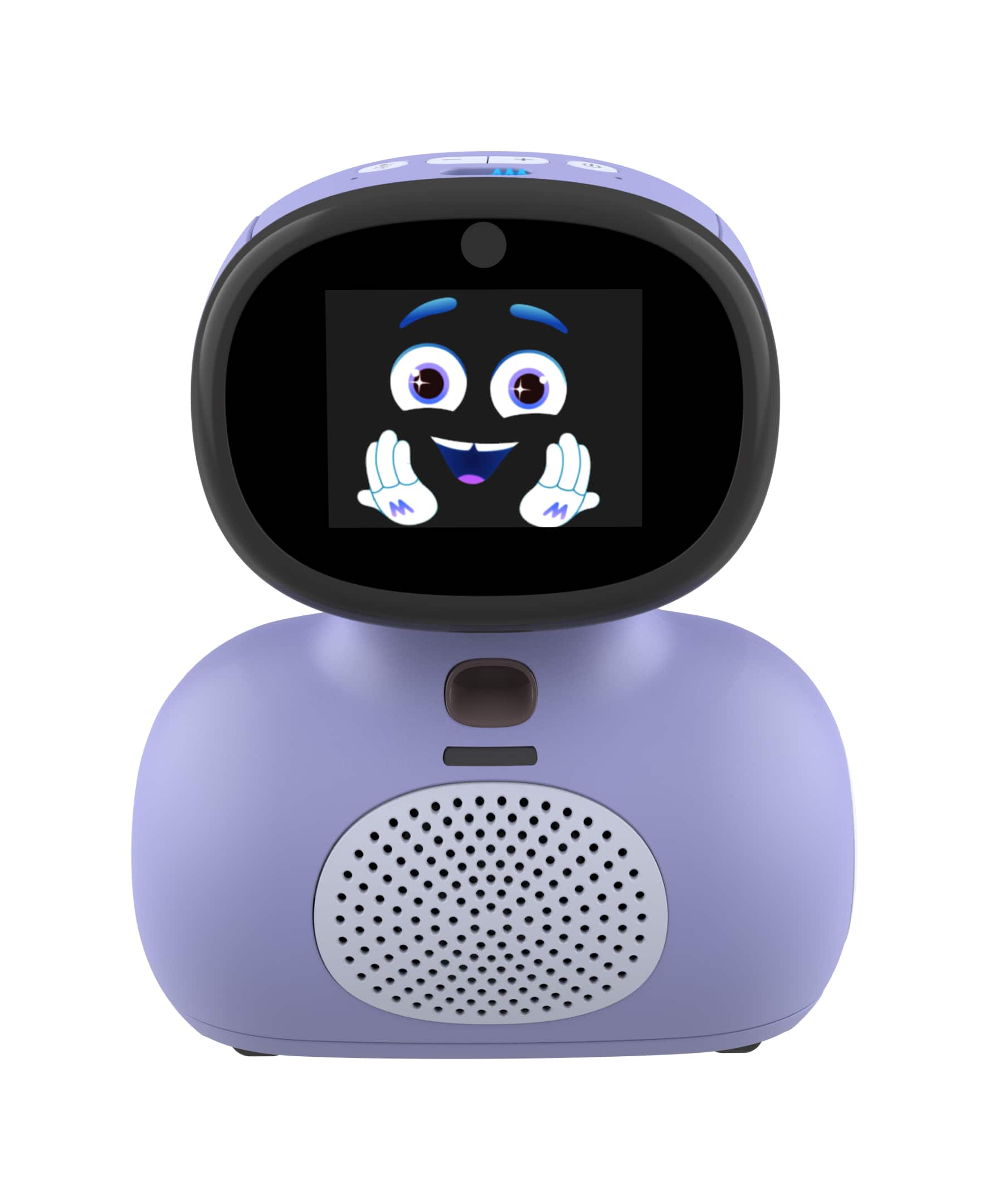 Front. Miko - Miko Mini: AI Robot for Kids with 30-Day Miko Max|Voice Play, STEAM Activities, Games & Stories| Gift Ages 5–10|Purple - Purple.