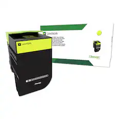 Lexmark One Yellow Toner Cartridge
Cartouche de toner jaune
Toner kassette Gelb
Cartuccia di toner giallo
Cartucho de toner amarelo
Un cartuccio de toner amarillo
Lexmark
www.lexmark.com/supplies
Unisor TONER