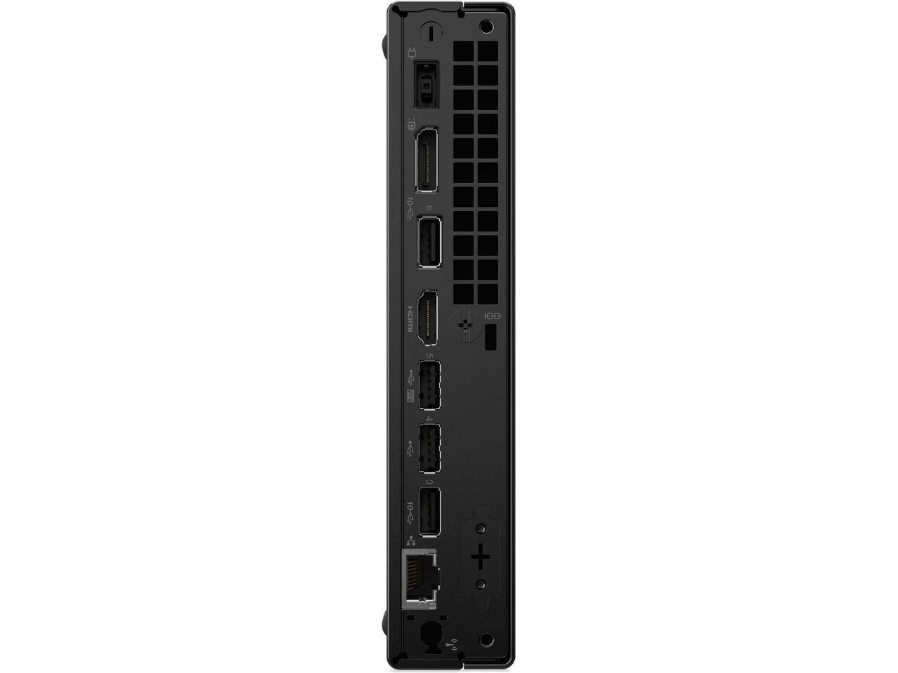 Alt View 3. Lenovo - ThinkCentre neo 50q Gen 5 13B90031US Desktop Computer - Black.