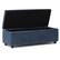 Alt View 12. Simpli Home - Hamilton Storage Ottoman - Denim Blue.
