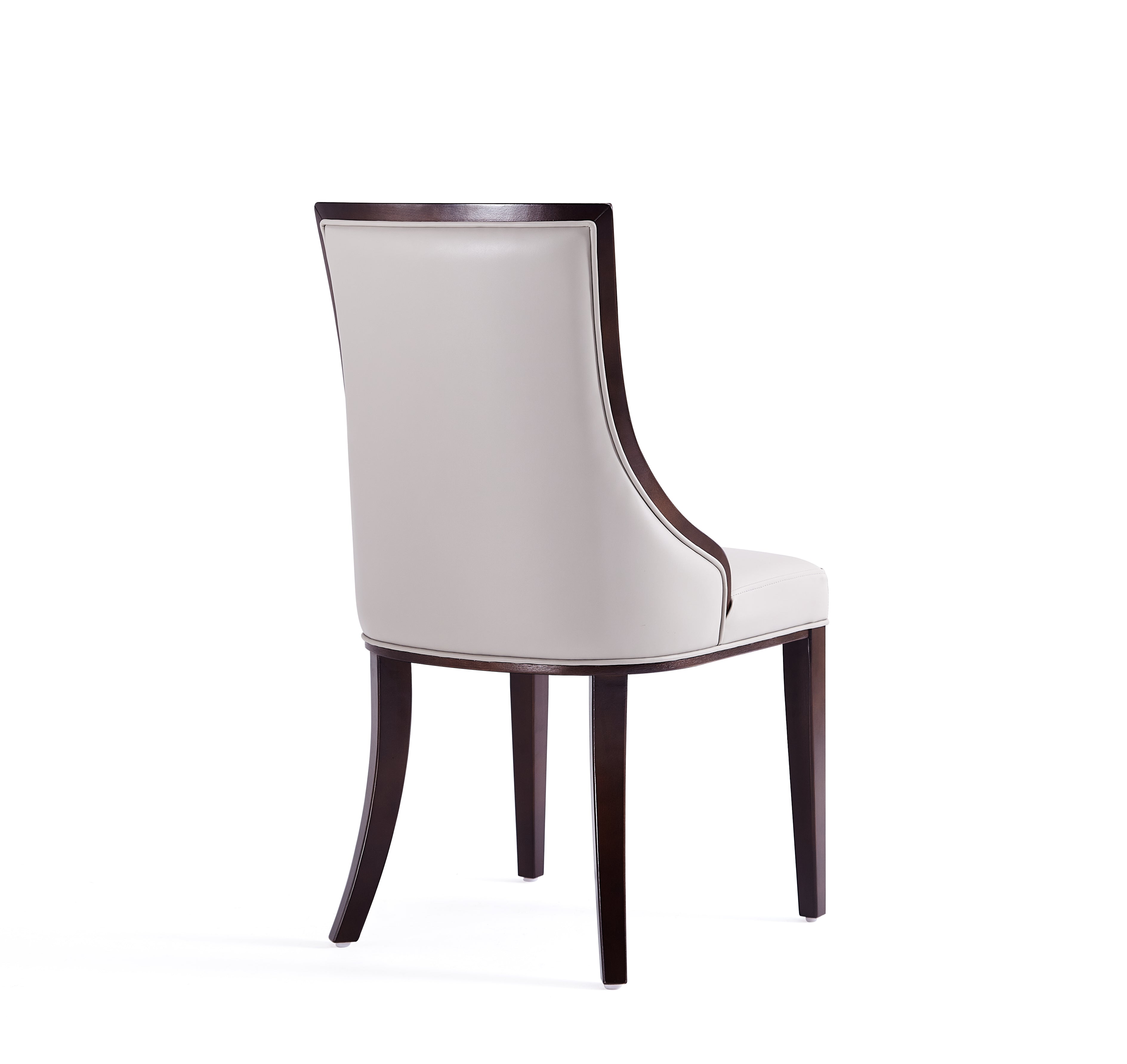 Alt View 4. Manhattan Comfort - Grand Traditional 6-Piece Dining Chair Set - Light Gray.