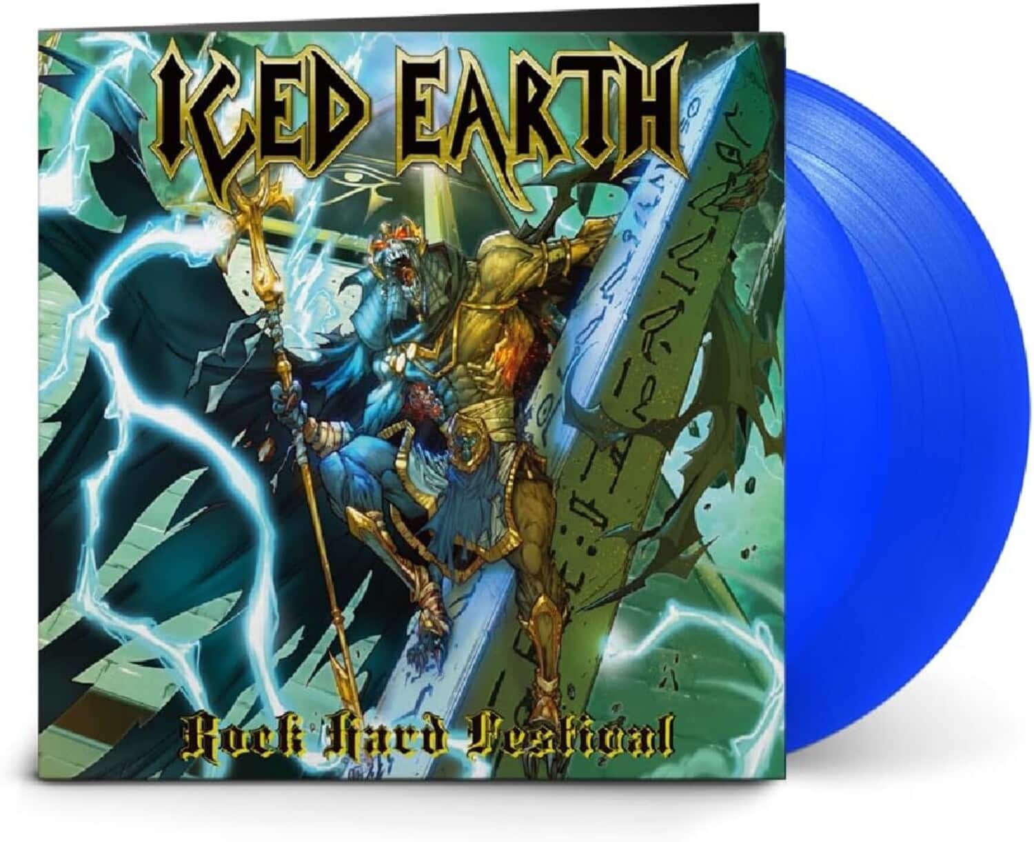 Iced Earth - Rock Hard Festival - Ltd Transparent Blue Vinyl   - VINYL LP price history on PriceWatchPro