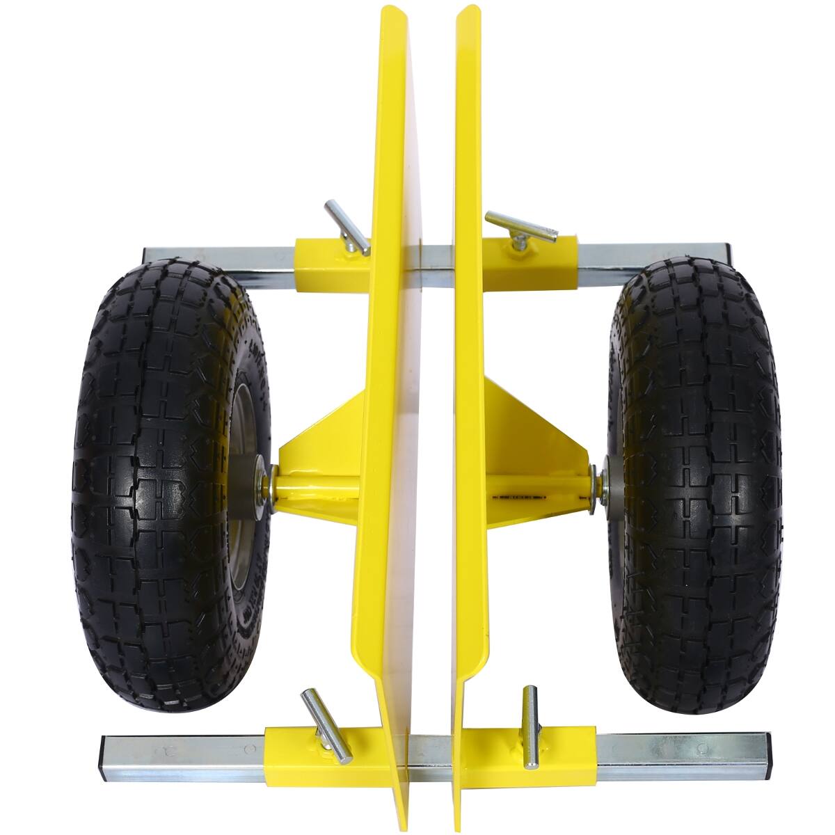Ropilly 600 lb Panel Dolly with 10 Inch Pneumatic Wheels, Adjustable ...