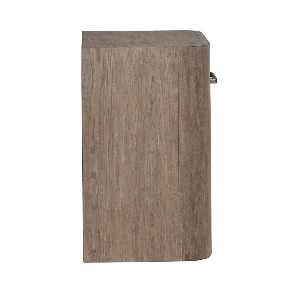 Back. Liberty Furniture Industries - Open Nightstand with AC USB Charging Station Station - Burnished Clay Wood - Burnished Clay.