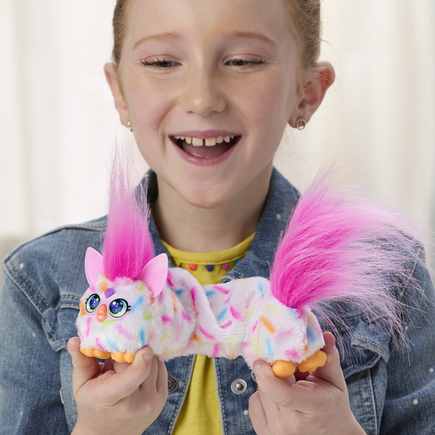 Alt View 2. Hasbro - Furby - DJ Furblets - Berry-Cup-Cake   - COLLECTIBLES - Multicolor.