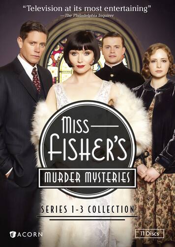 Front. Miss Fisher's Murder Mysteries: Series 1-3 Collection   - DVD.