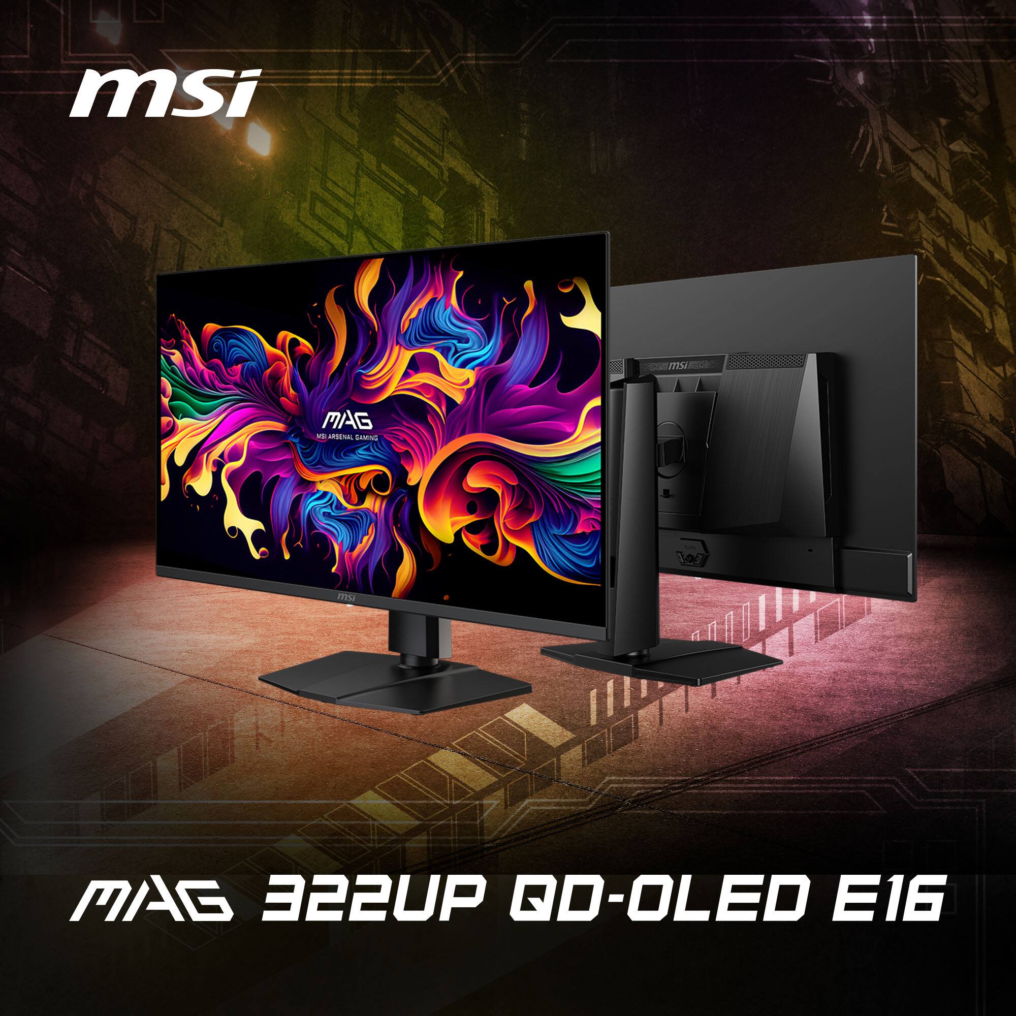 msi MAG 322UP QD-OLED E16