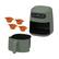 Alt View 1. CRUX - 3-qt. Digital Air Fryer Kit with TurboCrisp - Limited Edition Stuffed Olive.