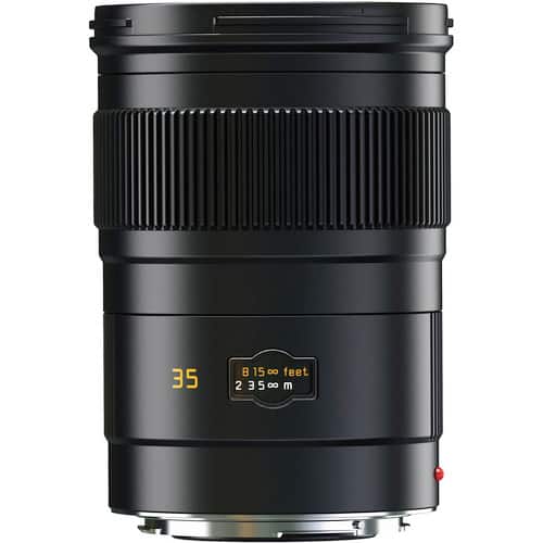 Leica - ummarit-S 35mm f/2.5 ASPH CS Lens (USA) 11050 - Black