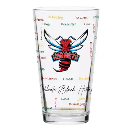 - BlackJoy
- Be Great
- Heritage
- Juneteenth
- Persevere
- Love
- Power
- Culture
- History
- Lead
- Celebrate Black History
- Love
- Juneteenth
- BlackJoy
- Black Excellence
- Delaware State Hornets