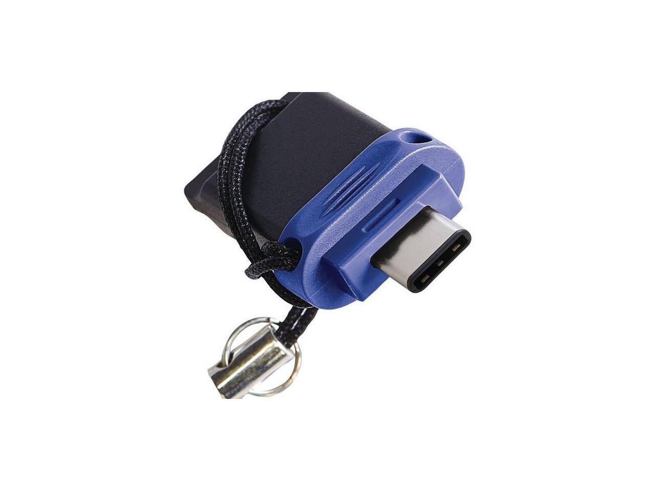 Alt View 4. Verbatim - 32GB STORENGO DUAL USB FLASH - Black.