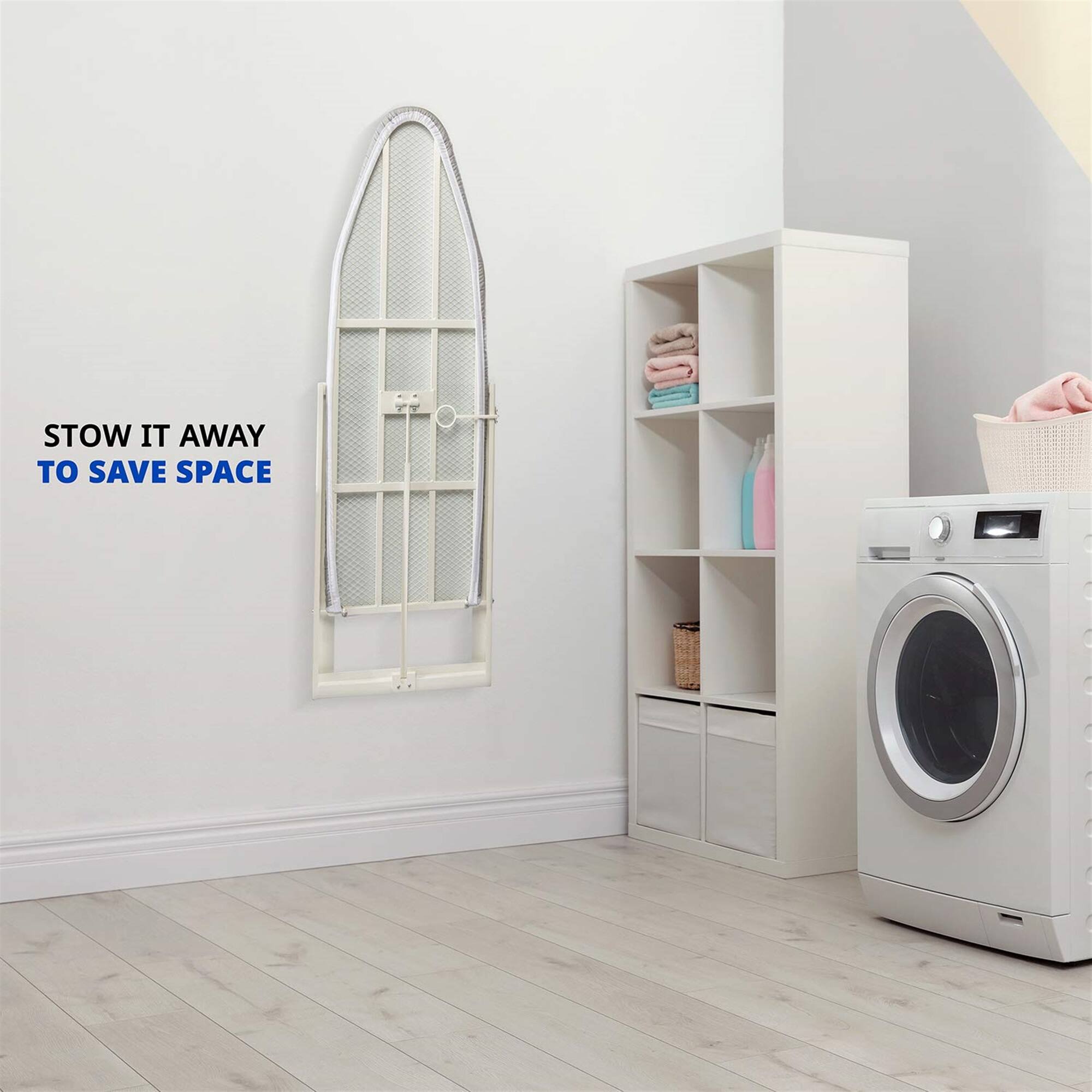 STOW IT AWAY TO SAVE SPACE