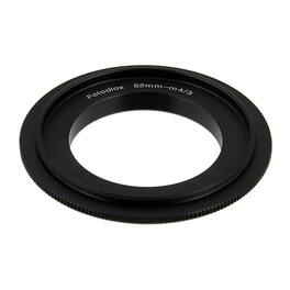 Fotodiox - 52mm Macro Reverse Ring for Micro Four Thirds (MFT) Cameras - Reverse Filter Thread to Camera Mount Adapter