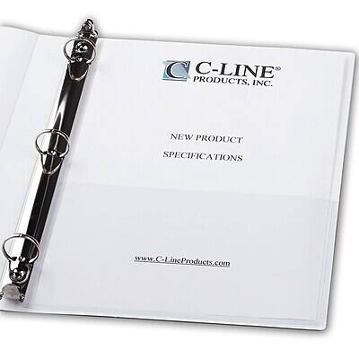 C-Line Products, Inc.  
NEW PRODUCT SPECIFICATIONS  
www.C-LineProducts.com