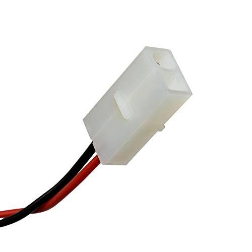 Left. HQRP - Replacement Battery 9.6 V 2200 mAh NiMH for OTC Genisys 239180, EVO Scan Diagnostic Scanner.