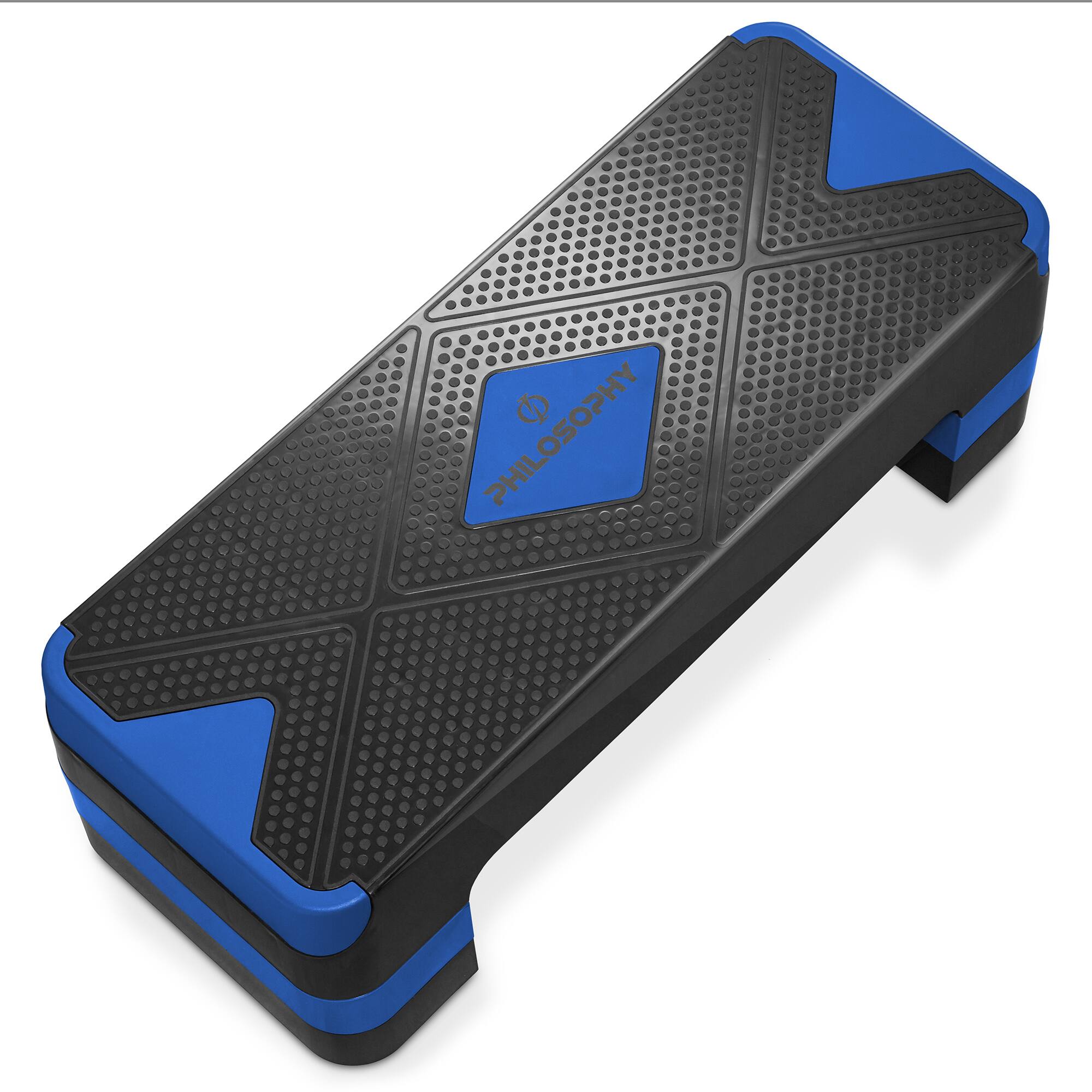 Philosophy Gym 26.5 in Aerobic Exercise Step, Adjustable Workout ...