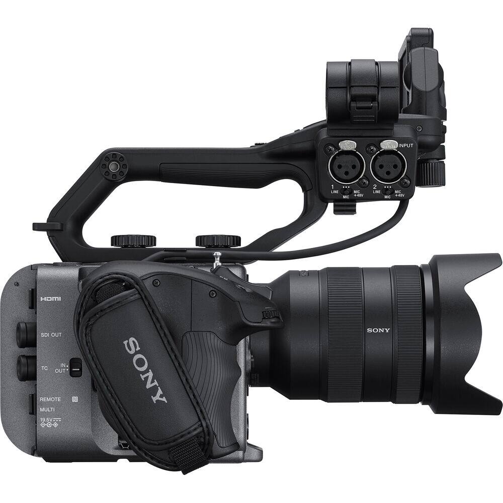SONY  
SDI OUT  
TC IN/OUT  
REMOTE MULTI 19.5V  
HDMI  
INPUT  
1 LINE MIC  
2 LINE MIC  
SONY