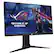 Angle. ASUS - ROG Strix 23.8 LCD FHD Monitor with HDR (DisplayPort USB, HDMI) - Black.
