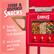 STORE & DISPENSE SNACKS
CANDIES
features three 10oz snack dispensers!
mix & match your favorite candies!