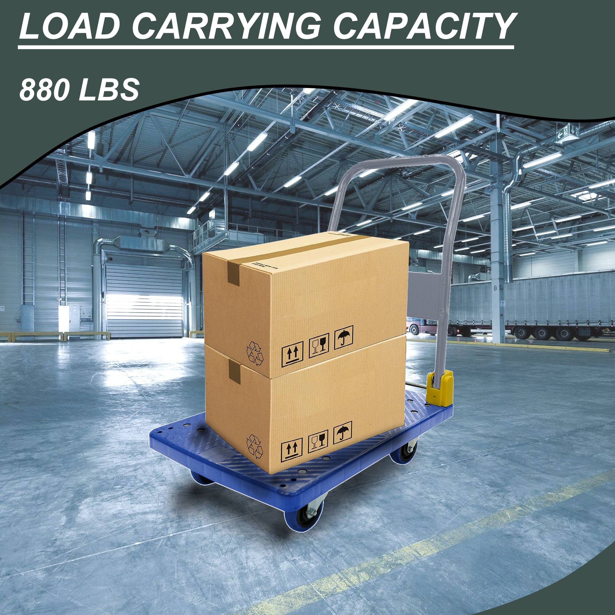 LOAD CARRYING CAPACITY  
880 LBS