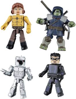Diamond Select Toys - Diamond Select - Teenage Mutant Ninja Turtles - Last Ronin 2" Minimates Box Set (TMNT) - Collectibles - Multicolor