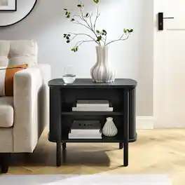 Cadence Open Nightstand by Modway - Black