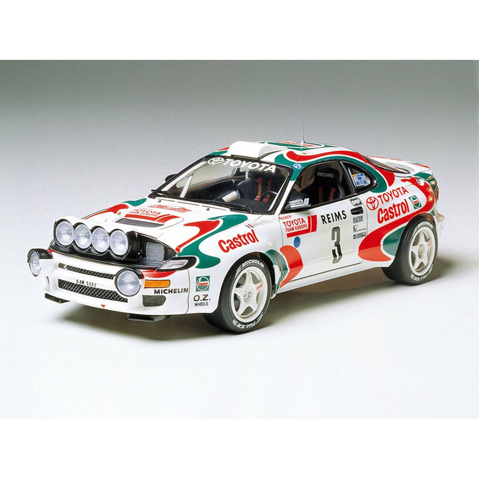 X-AM 5382  
TOYOTA 1 RECARO TOYOTA TOYOTA TOYOTA TEAM EUROPE REIMS Castrol ! Castrol 3 MICHELIN 0.Z. WHEELS