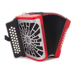 Hohner - Compadre EAD Accordion (Red) with Gig Bag