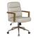 Angle. OSP Home Furnishings - Henfield Office Chair - Taupe.